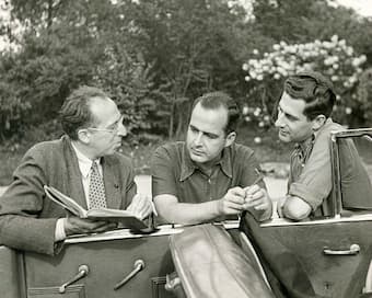 Aaron Copland, Barber and Gian Carlo Menotti