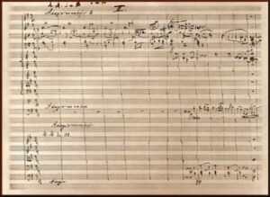 Dvořák’s Cello Concerto in B minor manuscript