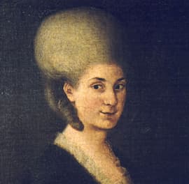 Maria Anna Mozart (ca. 1785)