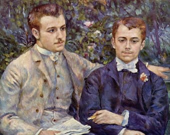 Renoir: Charles and Georges Durand Ruel (1882)
