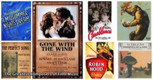 The greatest composers of film music