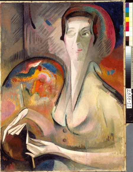 Alice Bailly: Self-Portrait (1917) (NMWA)