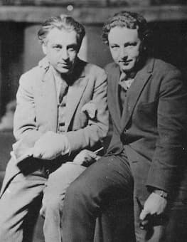 Abel Gance and Arthur Honegger, 1926