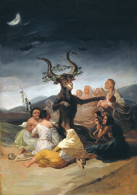 Francesco Goya: Witches’ Sabbath, 1797-98 (Madrid, Museo Lázaro Galdiano)
