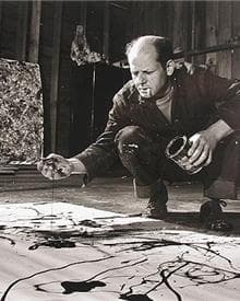 Jackson Pollock (photo by Martha Holmes)