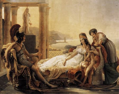 Guerin: Dido and Aeneas, 1815 (Louvre Museum)