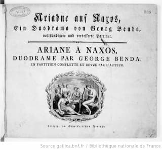 Georg Anton Benda: Ariadne auf Naxos