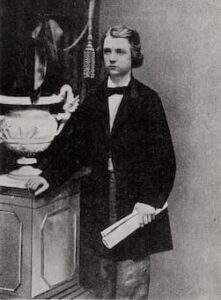 Edvard Grieg as a student