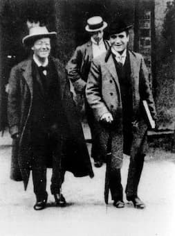 Gustav Mahler and Bruno Walter, 1908