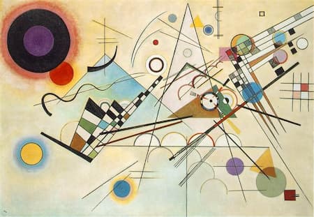 Kandinsky: Composition VIII (1923) (New York: Guggenheim)