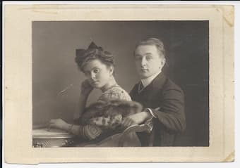 Thomas de Hartmann and his wife Olga in St Petersburg, 1906