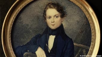 The young Robert Schumann