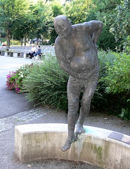 Statue of Rossini in Bad Wildbad