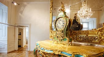 A clock at Esterhazy Palace