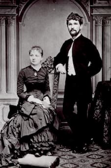 Janáček with his wife Zdenka Schulzová