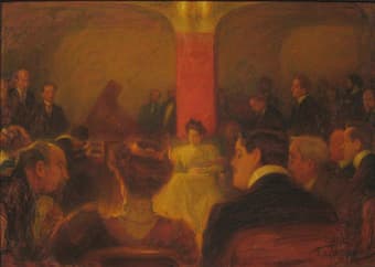 Leonid Pasternak: Concert of Wanda Landowska in Moscow