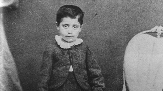 Gustav Mahler as a child