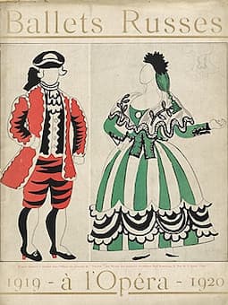 Picasso's costume design for Le Tricorne 