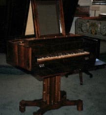 Sewing-Cabinet Piano, 1830s, Austria (Vassar College, Music Library)