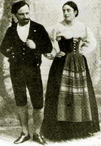 Stagno and Bellincioni in Cavalleria Rusticana,1890