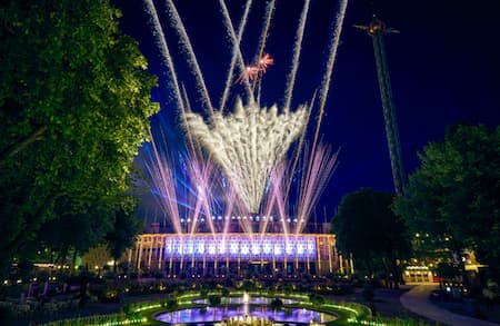 Tivoli Fireworks, 2017 (photo by Lasse Salling)
