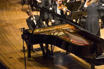 Andrey Gugnin at the Sydney International Piano Competition Final