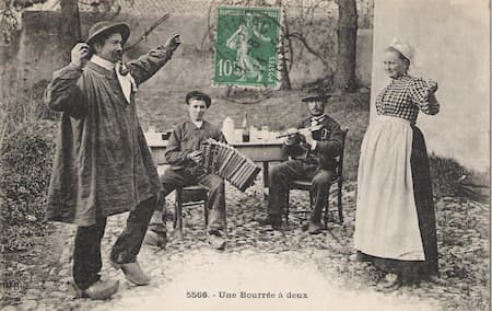 Bourrée in Auvernia, early 20th century 