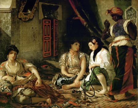 Eugène Delacroix: The Women of Algiers, 1834 (The Louvre, Paris)