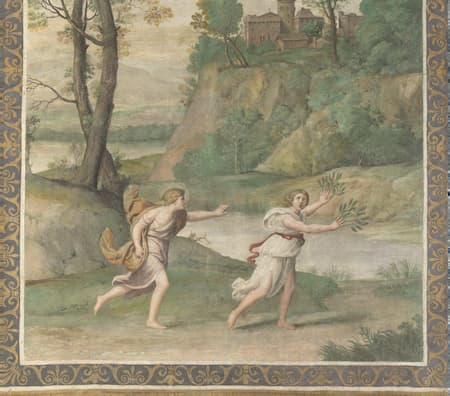 Domenichino and assistants: Apollo pursuing Daphne, 1616-18 (London: National Gallery)