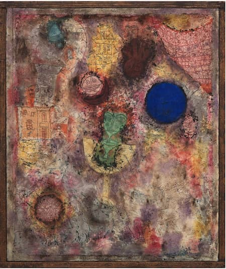 Klee: Zaubergarten, March 1926 (Venice: Peggy Guggenheim Collection)