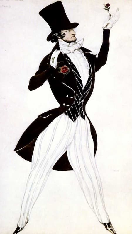Leon Bakst: Carnaval: Florestan, 1910 for the Ballet Russes