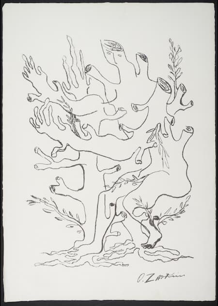 Ossip Zadkine: Daphe – Treeform, 1964 (London: Tate)