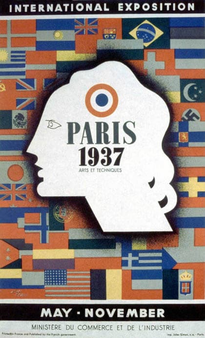 1937 International Exposition Poster