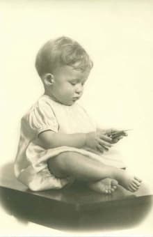 Baby Glenn Gould