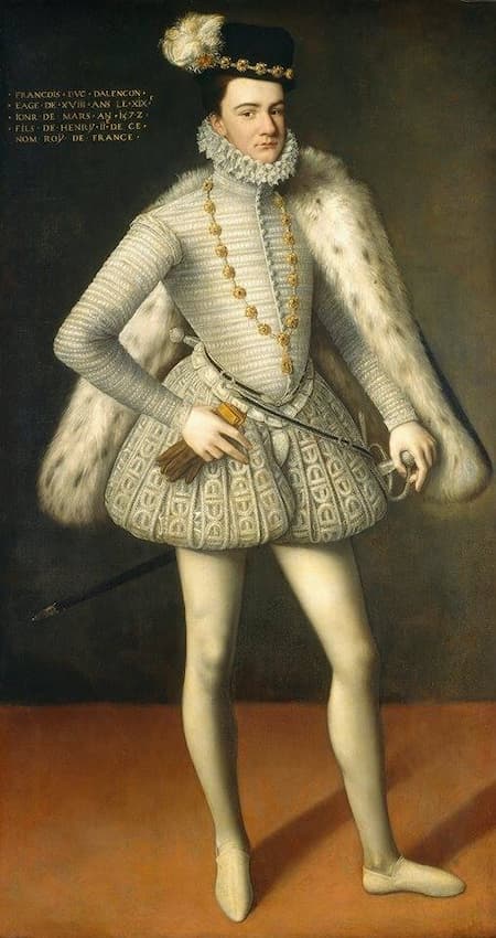 Anon: Prince Hercule-François, Duc d'Alençon, 1572 (Washington, DC : National Gallery of Art)