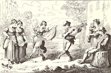 Pinelli: Saltarello Romano, 1815