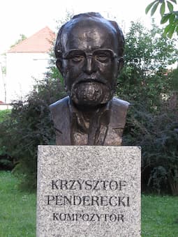 Statue of Krzysztof Penderecki