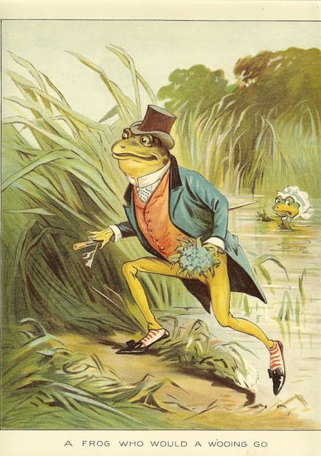 Randolph Caldecott: A Frog Who Would Wooing Go