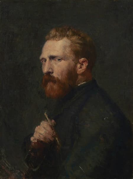 John Peter Russell: Portrait of Vincent van Gogh, 1886 (Van Gogh Museum, Amsterdam (Vincent van Gogh Foundation))