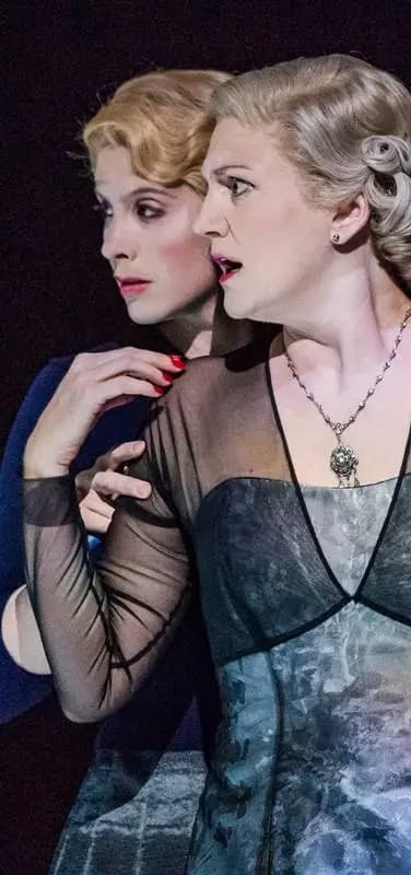 Emma Bell (Vanessa) and Birginie Verrez (Erika), 2018 (Glyndebourne)