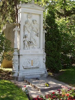 Grave of Franz Schubert, Zentralfriedhof (Central Cemetery), Vienna