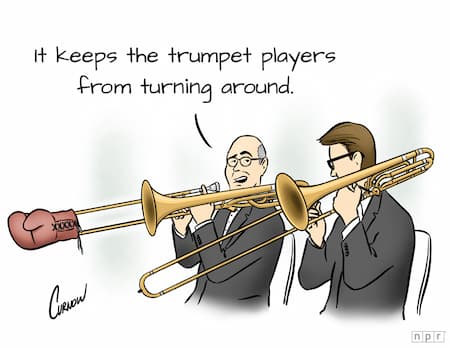 How Do You Keep the Trumpet Players From Turning Around?