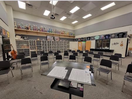 how school music teachers organize the classroom