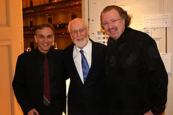 John Williams with Gil Shaham and Stéphane Denève