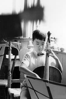 Yo-Yo Ma first experience with cello