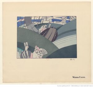 Charles Martin's illustration on Water-Chute
