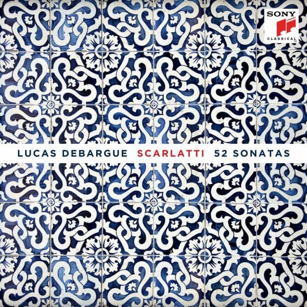 Album Cover of Lucas Debargue playing Scarlatti's 52 Sonatas
