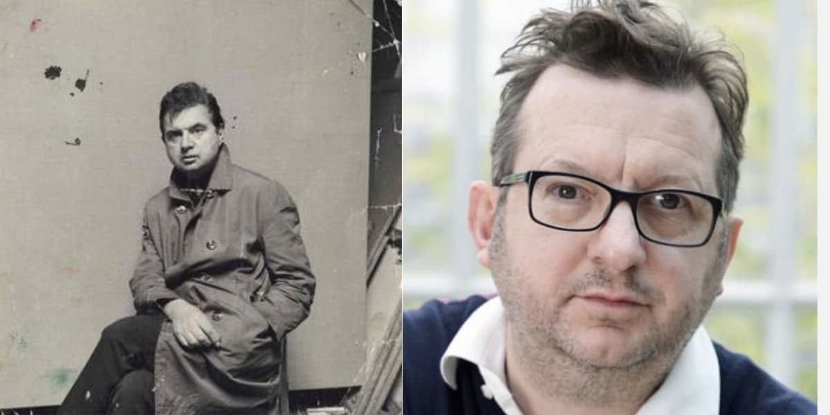 John Deakin: Francis Bacon in the early 1950s (left) and photo of Mark-Anthony Turnage (right)