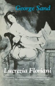 Cover of George Sand's novel Lucrezia Floriani