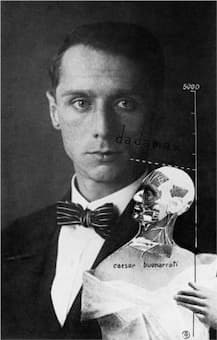 Max Ernst: Punching Ball or the Immortality of Buonarroti (Self-Portrait), 1920